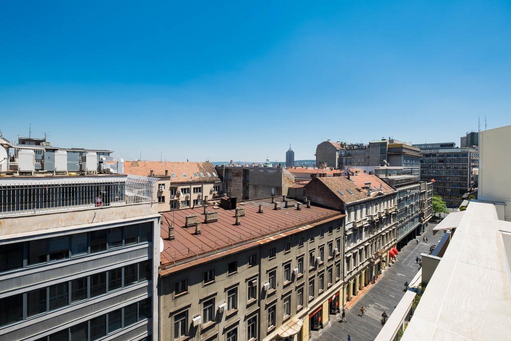 Basco Apartments Knez Mihailova Belgrad Zimmer foto